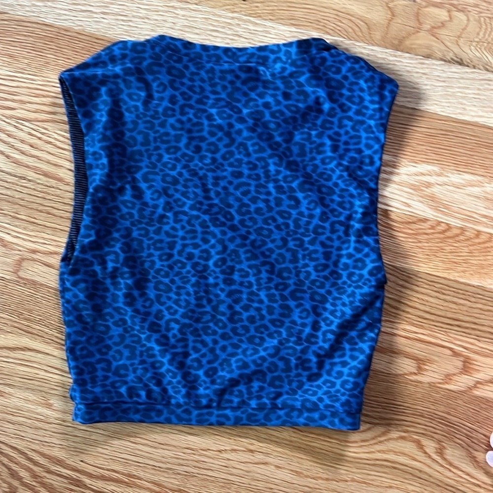 Acacia Swimwear Costa Top in Blue Amur Size XL NWT - Picture 13 of 15